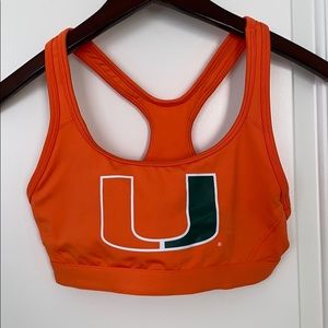 University of Miami Sport Bra